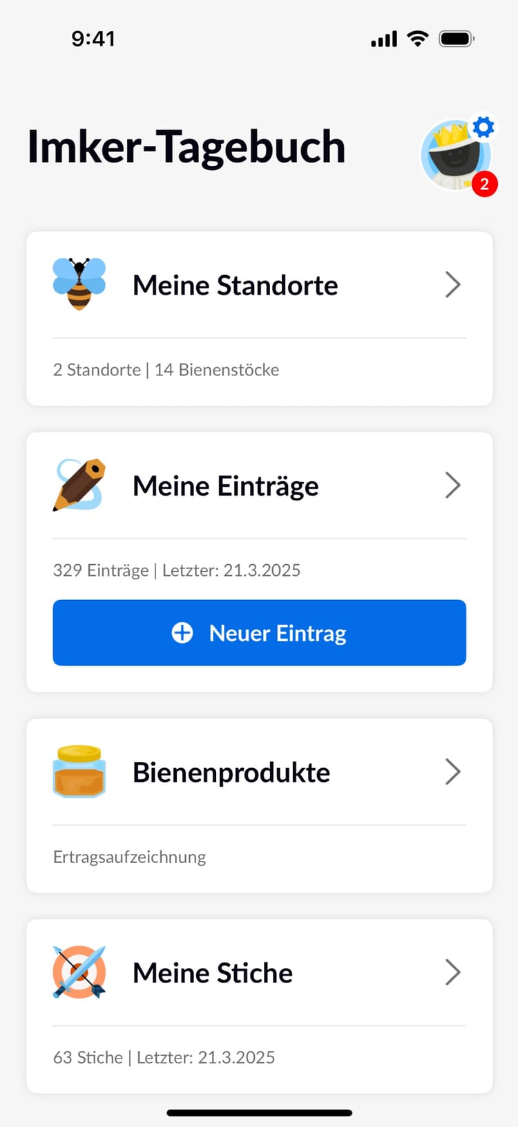 Beentry mobile dashboard preview