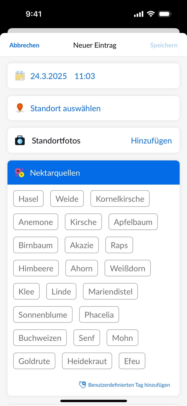 Beentry mobile record form preview