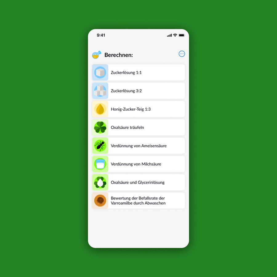 Einfache Berechnungen für Imker